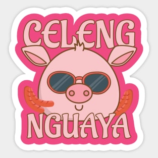 Celeng Nguaya Sticker